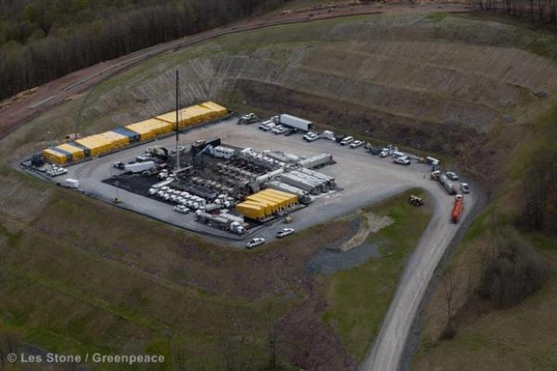 Fracking for natural gas in Pennsylvania