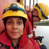 Greenpeace Climbers on BP Oil Rig