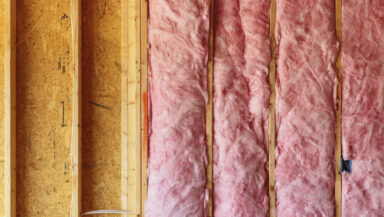 Pink housing insulation