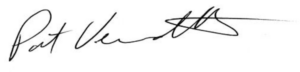 Pat Venditti's signature