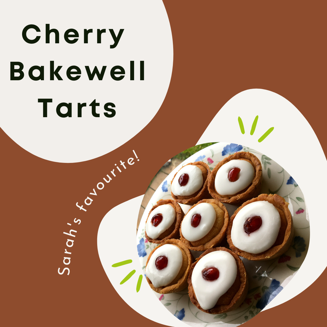 cherry bakewell tarts
