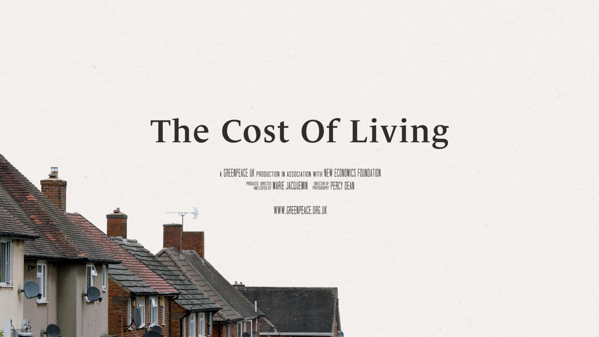 Cost of Living documentary: watch the film - Greenpeace UK