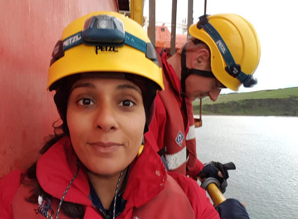 Greenpeace Climbers on BP Oil Rig