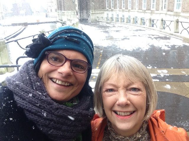 Fi Radford with MP Thangam Debonnaire