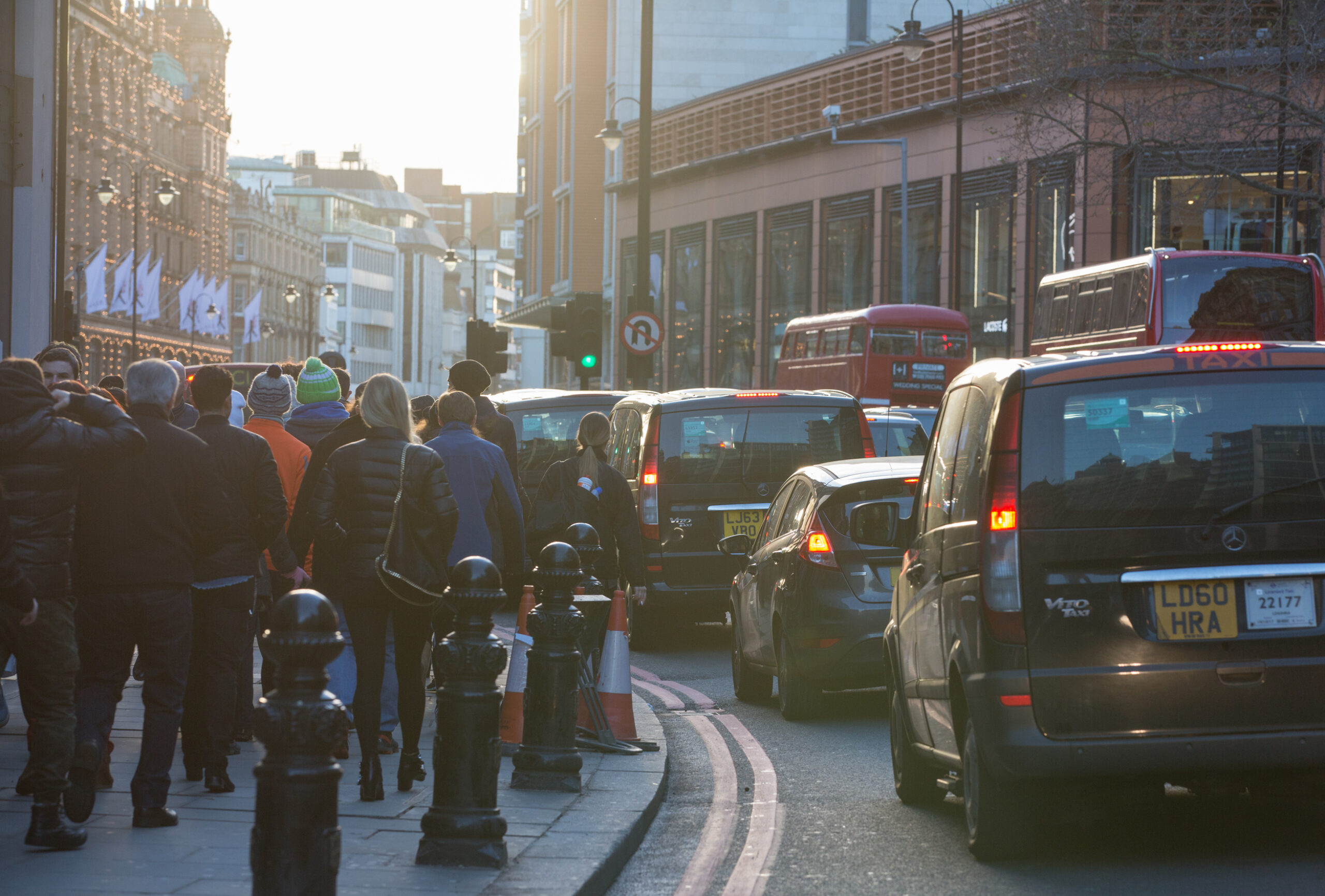 traffic in London