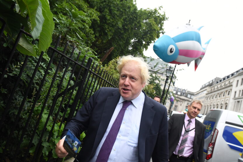Boris PM – Will he lie in front of the bulldozers or drive them?