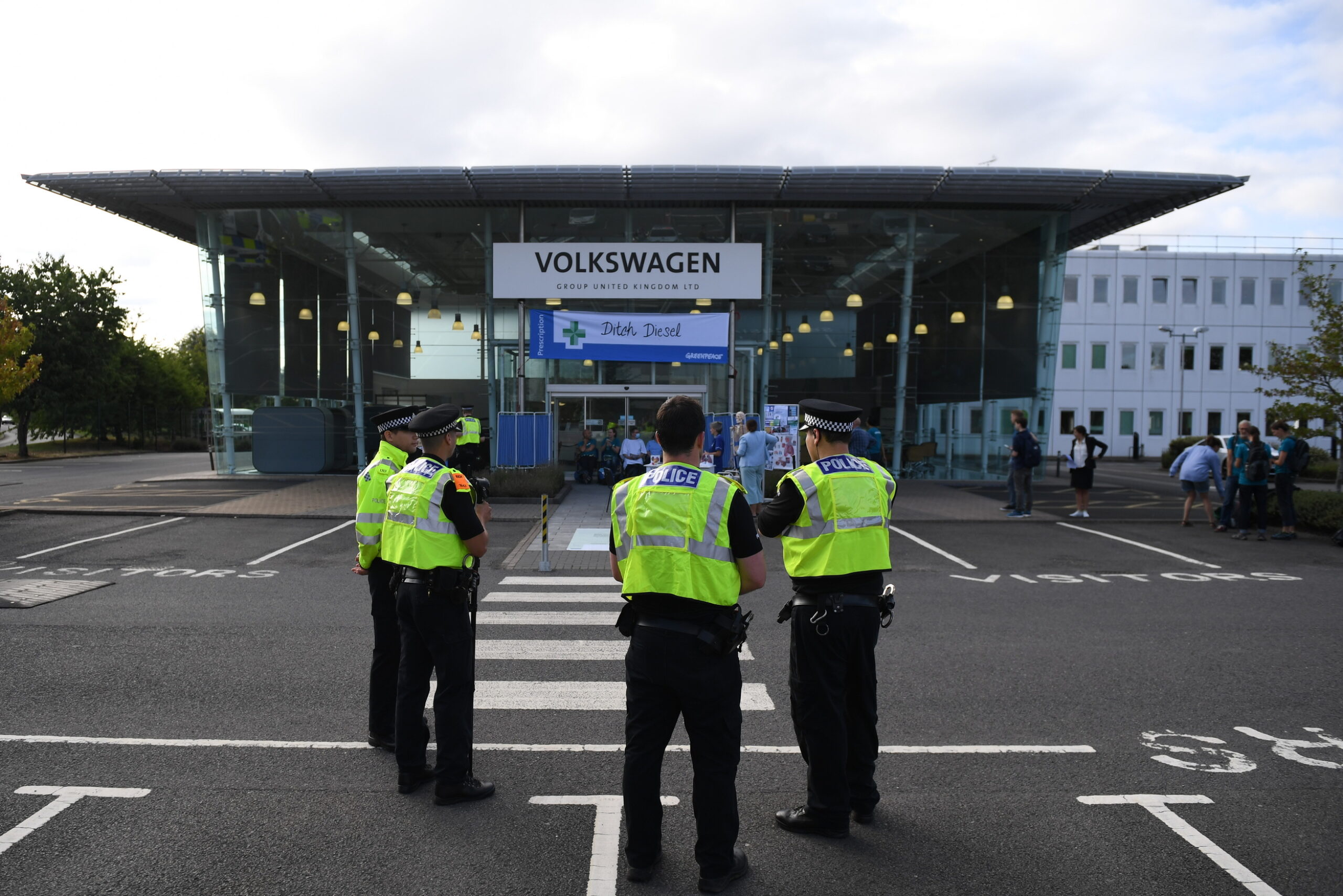 VW agrees to meeting following today’s anti-diesel blockade at head office