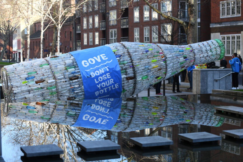 “Five years of wasted action on plastic” – Greenpeace responds to deposit return scheme announcement