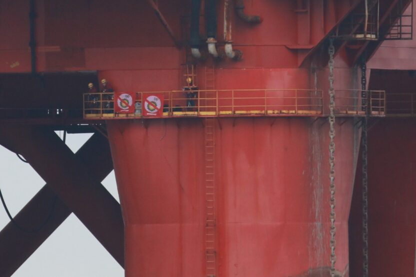 Why I’m blocking a BP oil rig