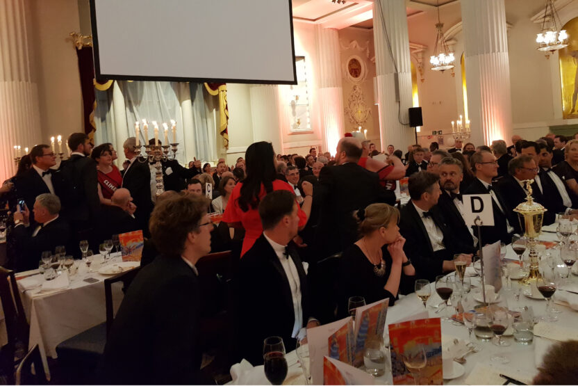 Greenpeace interrupt Chancellor’s speech at Mansion House