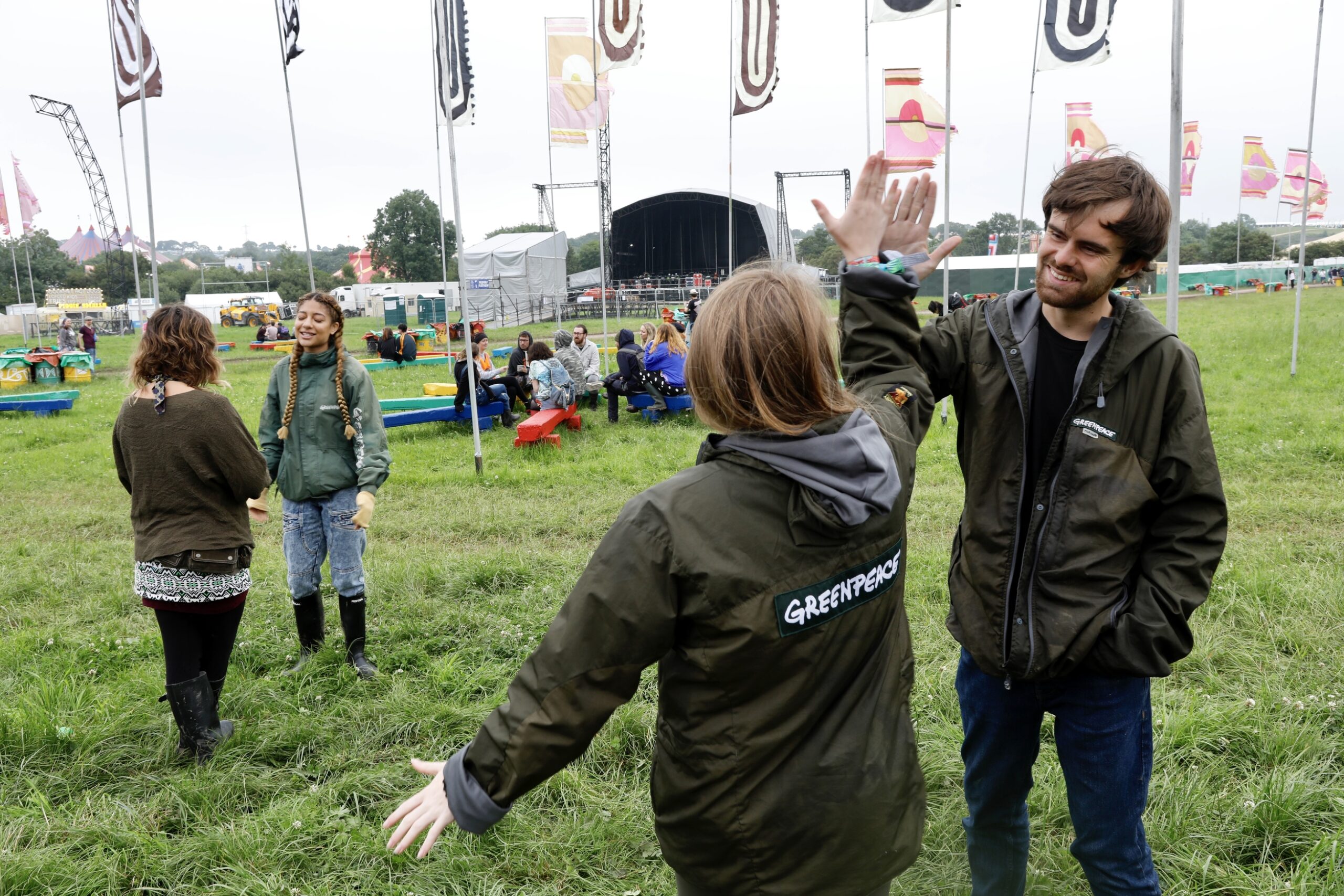 Greenpeace fundraisers