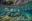 Semi-submerged view of plastic rubbish floating on the surface of a shallow ocean with beautiful corals on the bottom.