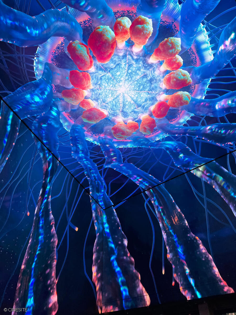 Image from the film Forsaken featuring a large jellyfish