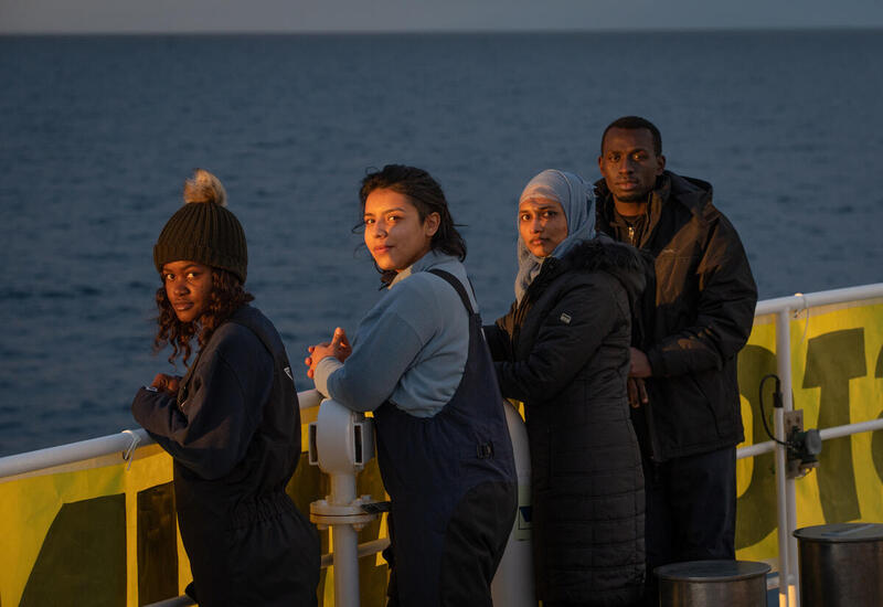 BREAKING: Youth climate activists on board the Rainbow Warrior granted permission to sail to COP26 