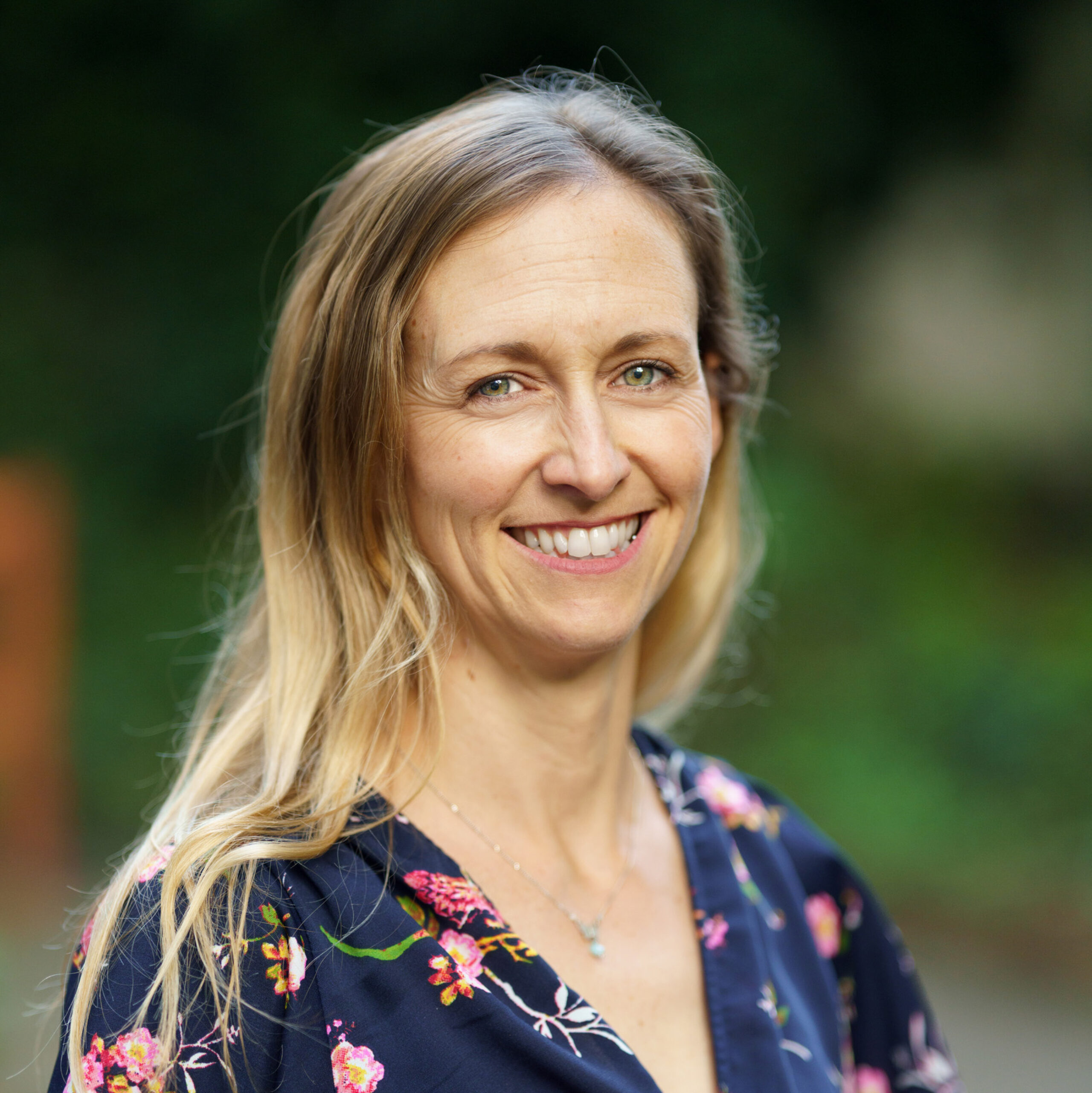 Louise Krzan smiling into the camera