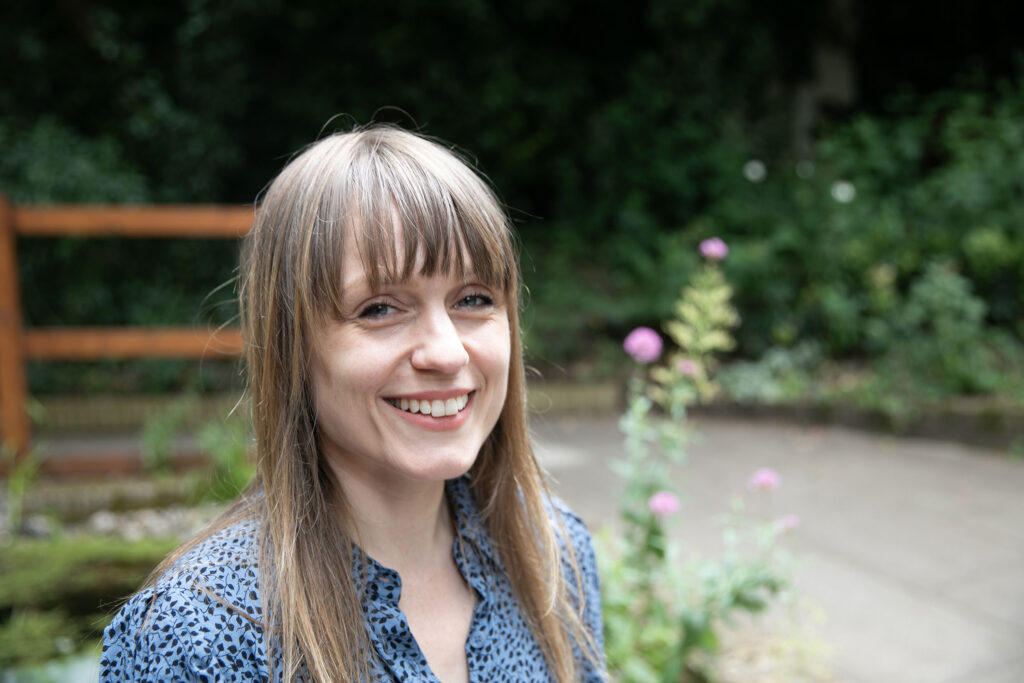 Informal portrait of Helen Adams
