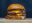 Closeup of a burger