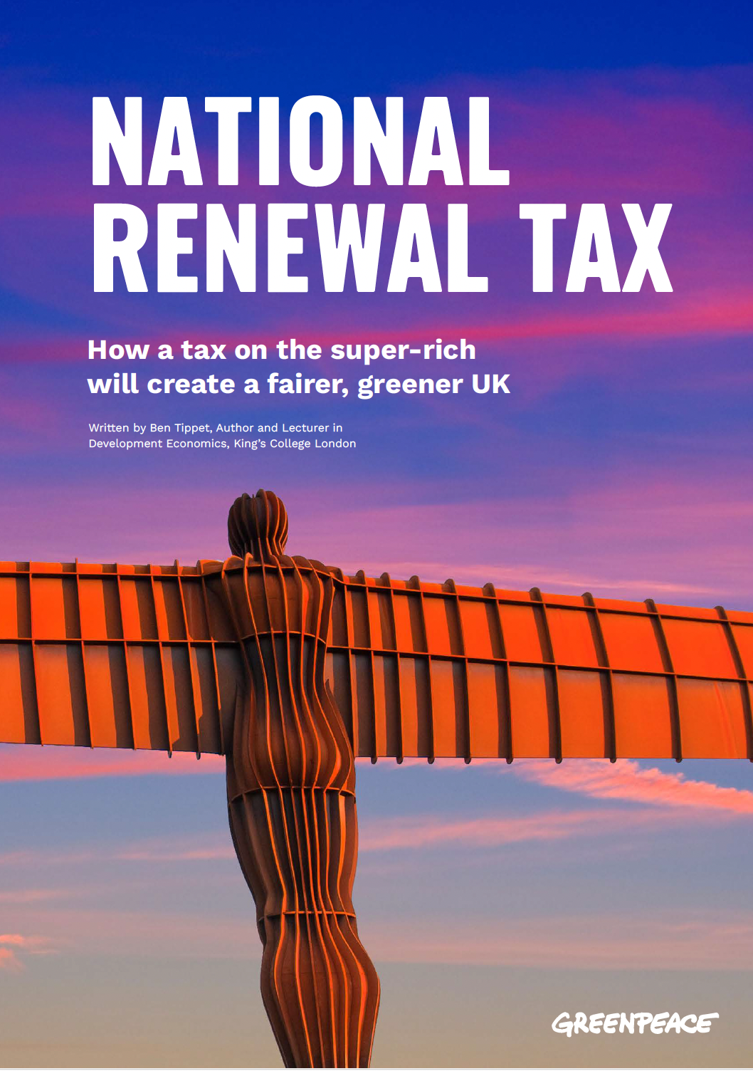 Cover of the National Renewal Tax report