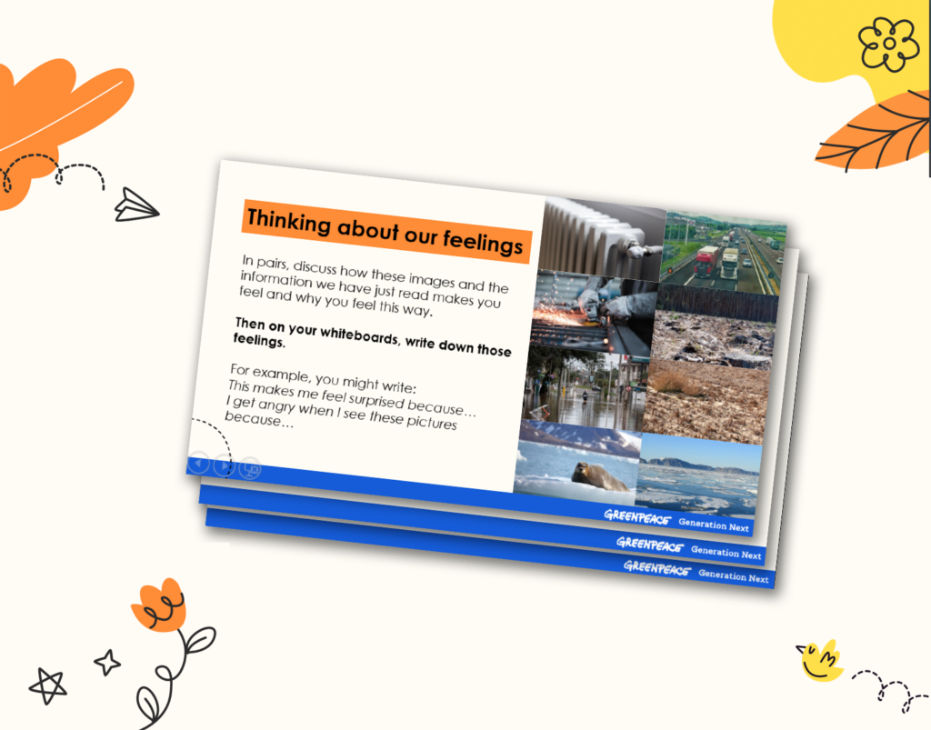 Screenshot of an education resource showing pages of useful information