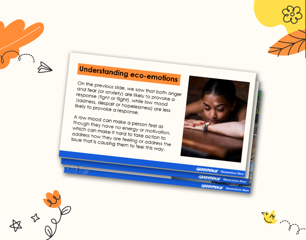 Screenshot of an education resource showing pages of useful information