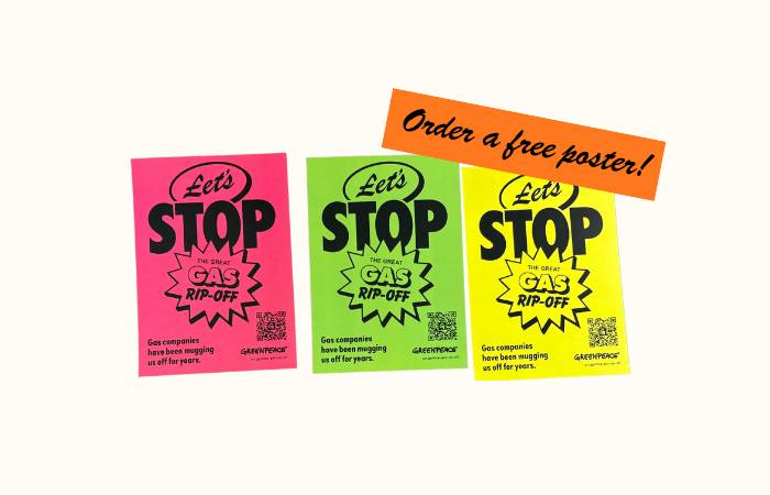 Three campaign posters